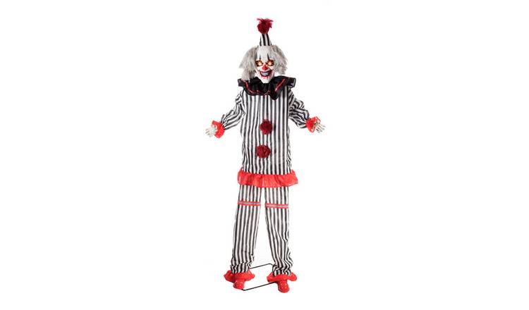 Premier Decorations Prelit Halloween Animated Alfie Clown Decoration
