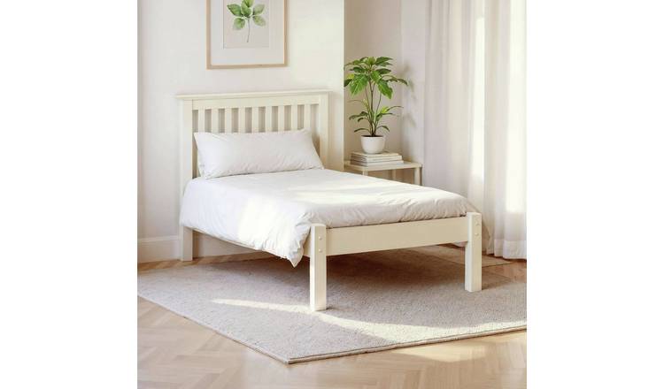 Julian Bowen Barcelona LFE Single Bedframe - White
