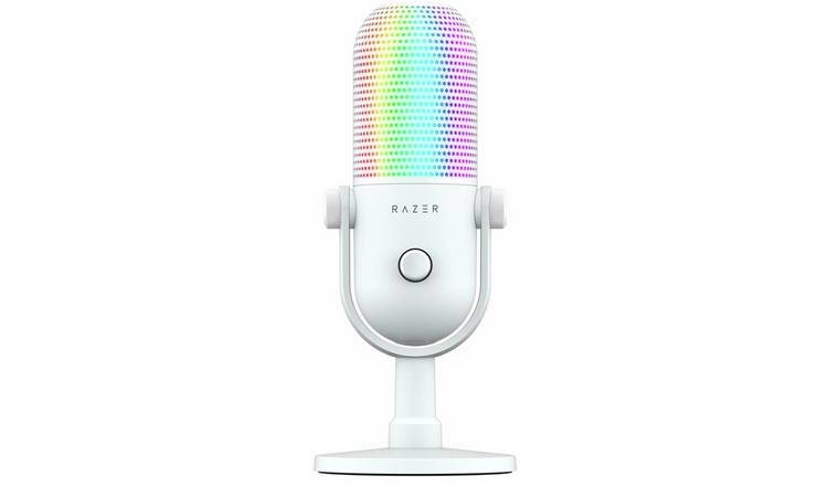 Razer Seiren V3 Chroma USB Microphone - White
