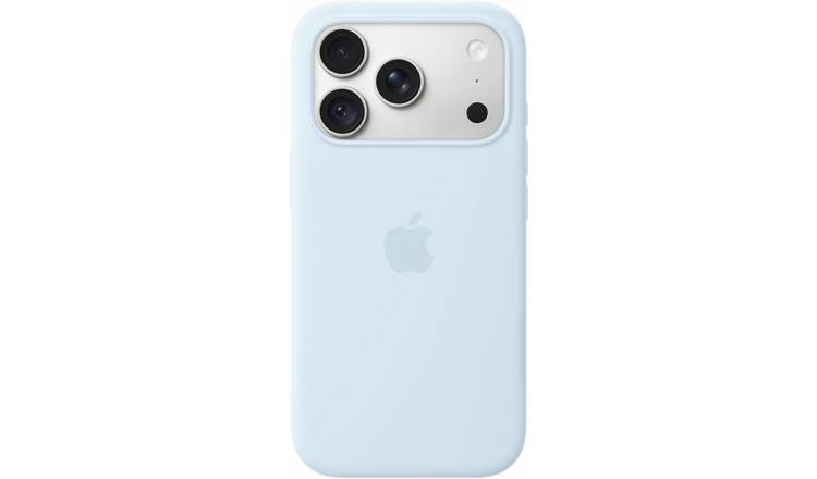 Apple iPhone 18 Pro Silicone Phone Case with MagSafe - Crisp Blue Pre-Order