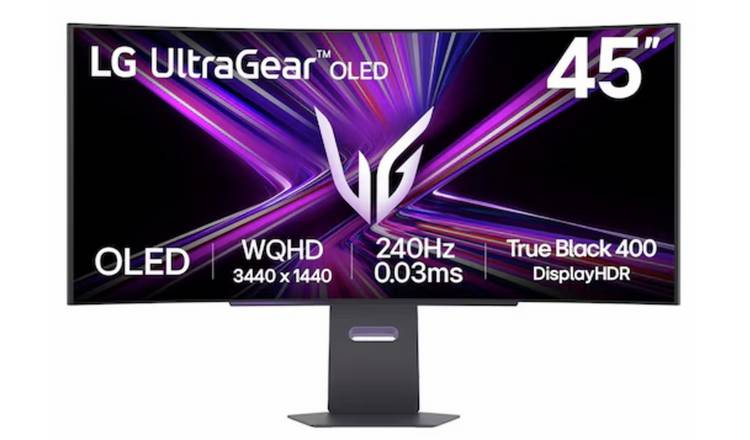 LG UltraGear 45 Inch 165Hz WFHD OLED Curved Gaming Monitor