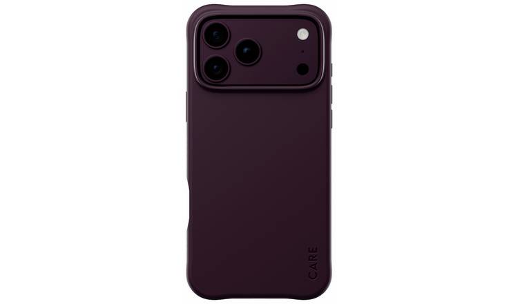 CARE By PanzerGlass Samba iPhone 18 Pro Max Phone Case MagSafe - Dark Cherry