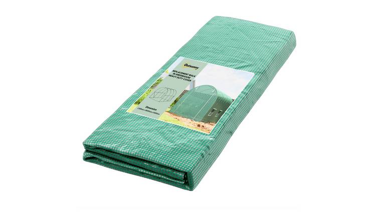 Outsunny PE Polytunnel Greenhouse Replacement Cover – Dark Green