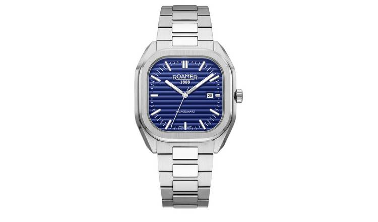 Roamer Micro Quartz Men's Silver Stainless Steel Bracelet Watch