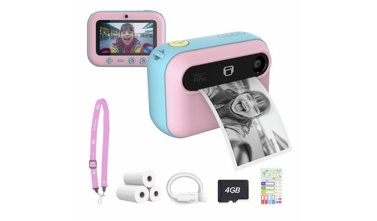 myFirst Insta 20 Kids Camera Bundle Set - Cotton Candy Mix