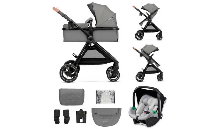 Kinderkraft 3-In-1 ESME PRO Travel System - Grey
