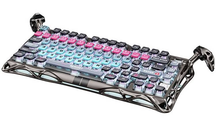 GravaStar Mercury V75 Pro Wired Gaming Keyboard - Grey