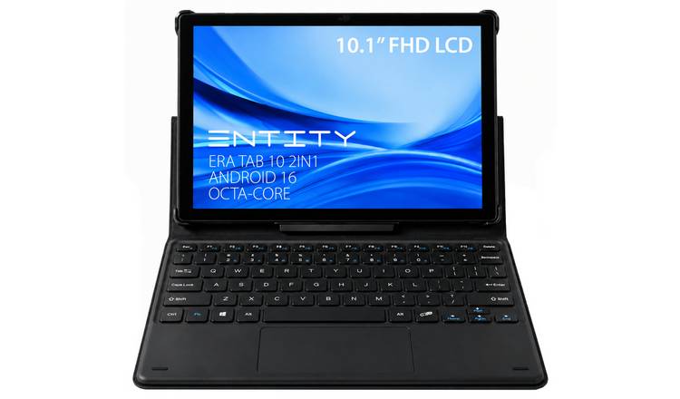Entity ERA TAB 10 2-In-1 10.1 Inch 64GB Wi-Fi Tablet - Black