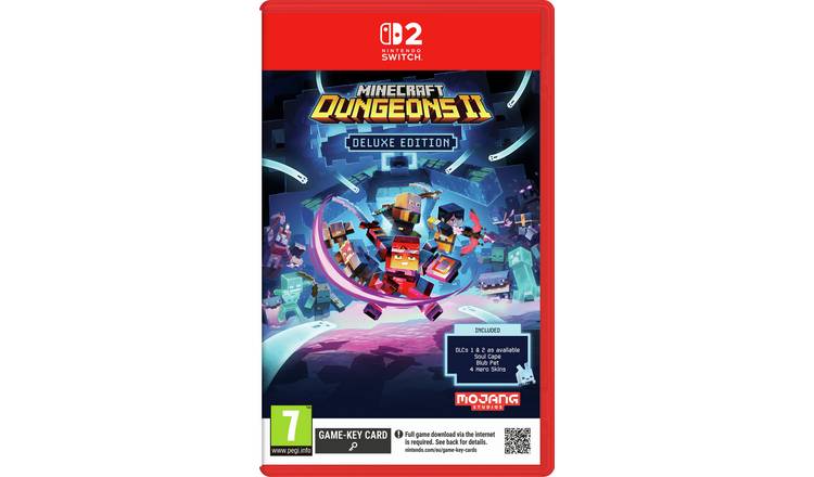 Minecraft Dungeons II Deluxe Edition Nintendo Switch 2 Game Pre-Order