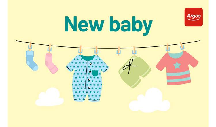Argos New Baby 10 GBP Gift Card