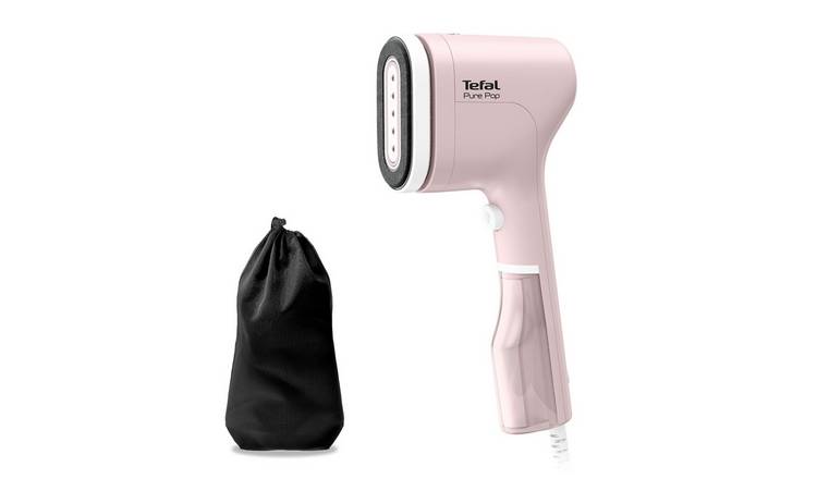 Tefal Pure Pop DT2029G0 Handheld Garment Steamer - Pink Clay