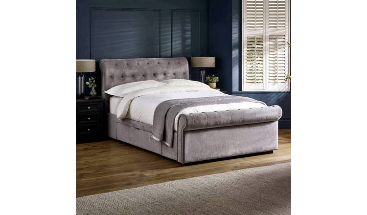 Julian Bowen Ravello Double Bedframe - Grey