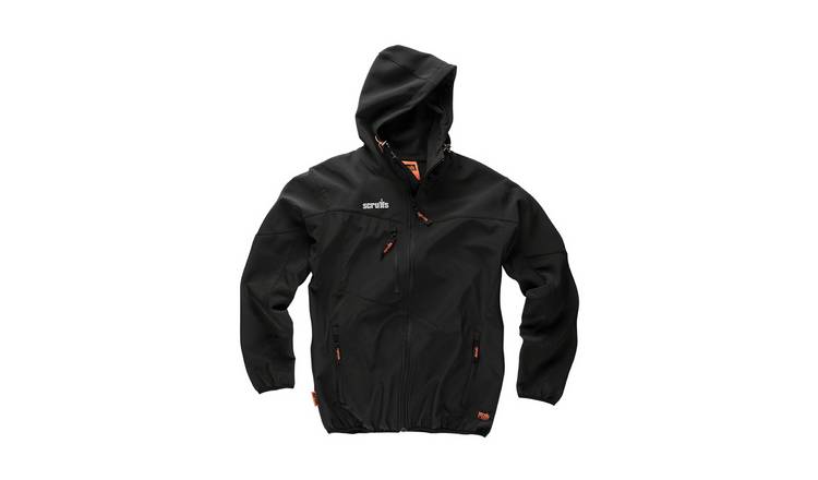 Scruffs Worker Softshell Black Jacket - Small