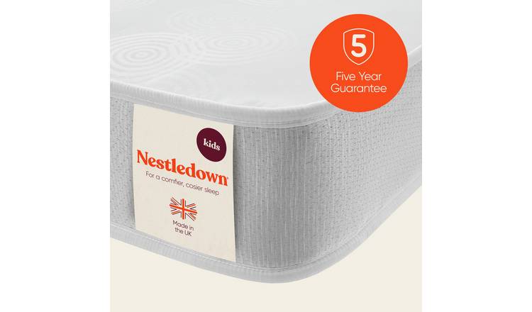 Nestledown Kids Open Coil Bed Mattress - Single