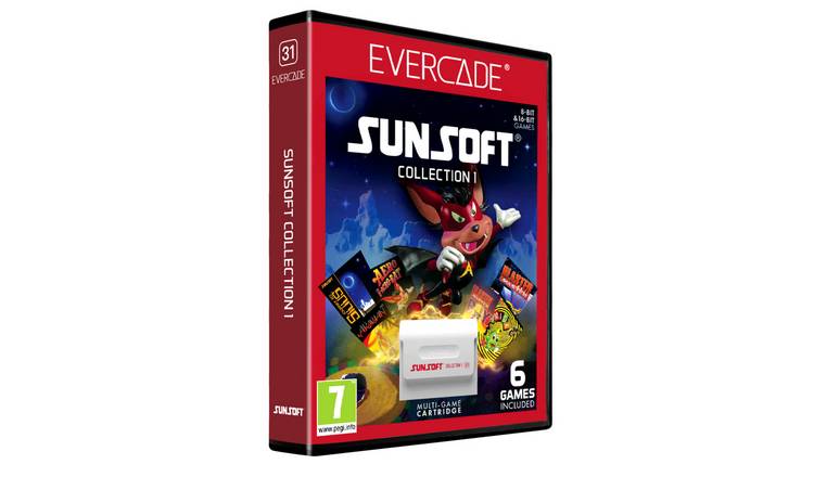Evercade Sunsoft Collection 1 Multi-Game Cartridge