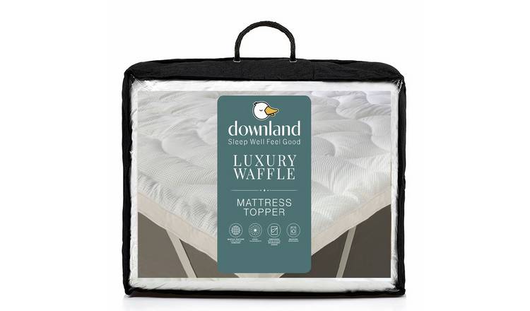 Downland Luxury Waffle 3 cm Mattress Topper - Double