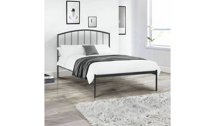 Julian Bowen Onyx Double Bedframe - Black