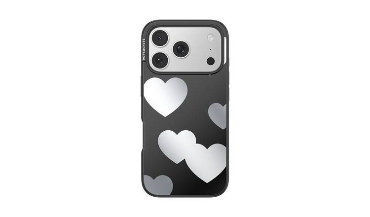PopSockets PopCase iPhone 18 Pro Phone Case - Hearts Reflection
