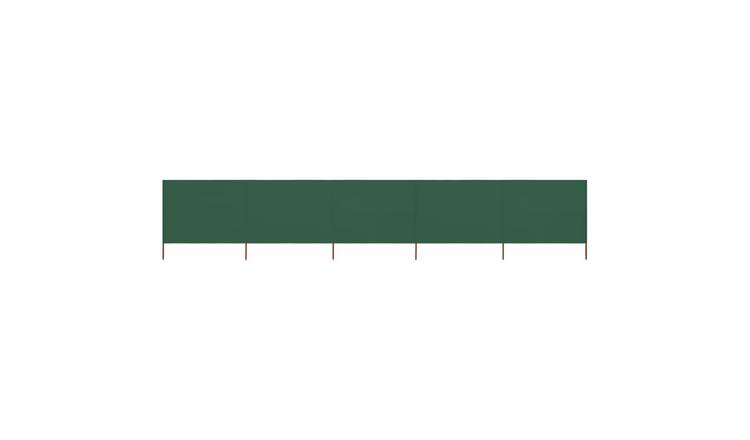 Walplus 5-Panel Non-Woven Fabric Wind Screen - Green - 600 x 160 cm