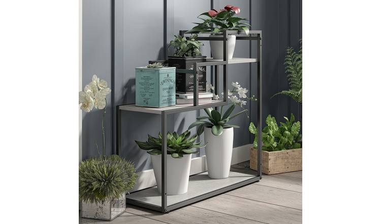 Dorel Weston Metal Plant Stand - Natural