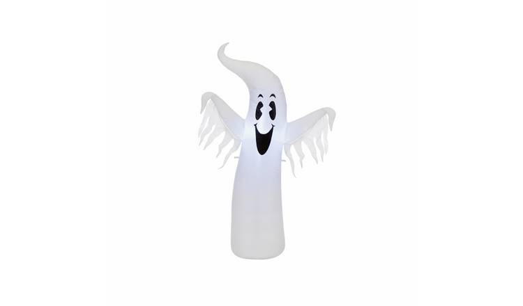Premier Decorations Halloween Inflatable Ghost With White LED Light Decoration