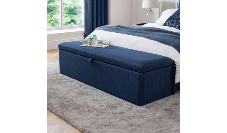 Julian Bowen Sorrento Blanket Box - Blue