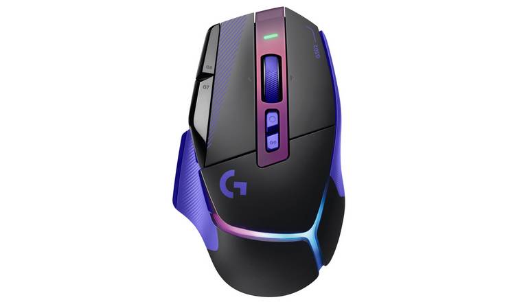 Logitech G G502 X PLUS Wireless Gaming Mouse - Dark Lilac