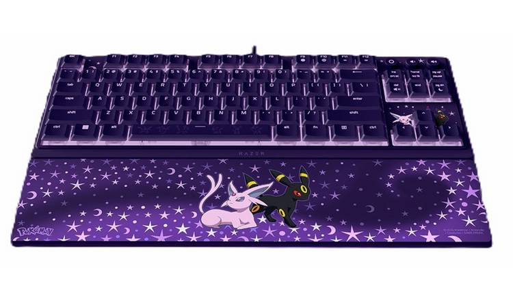 Razer Ornata V3 TKL Espeon & Umbreon Edition Wired Gaming Keyboard - purple