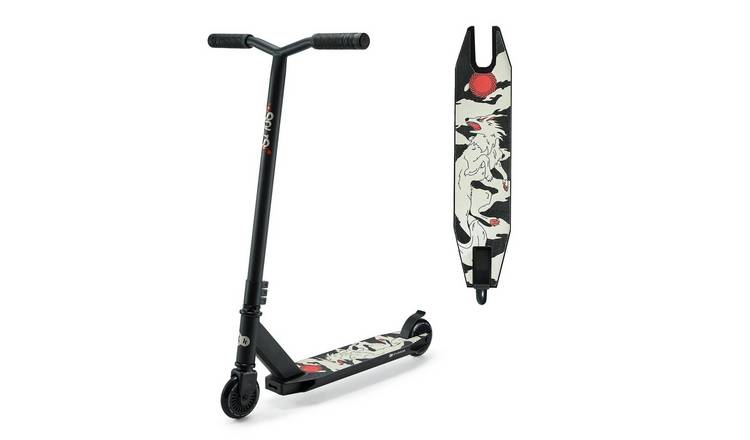 Kinderkraft Solis 2 Wheel Stunt Kids Scooter - Black