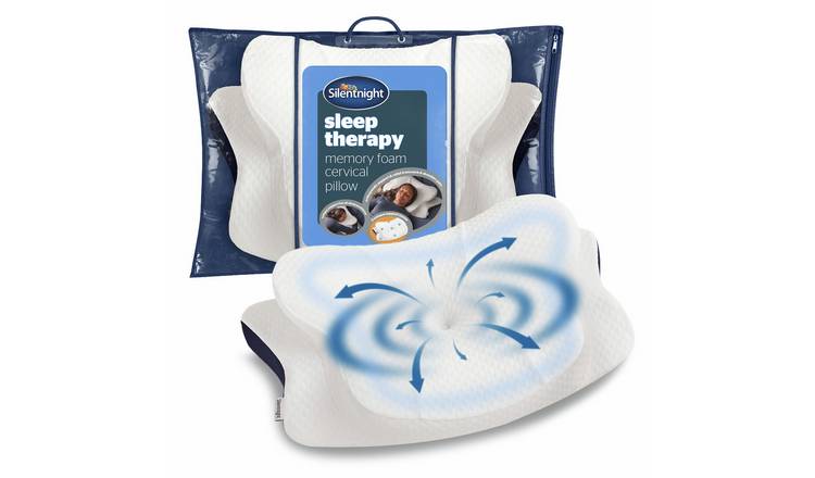 Silentnight Sleep Therapy Memory Foam Cervical Medium Pillow