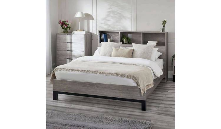 Julian Bowen Bali Kingsize Bedframe - Grey