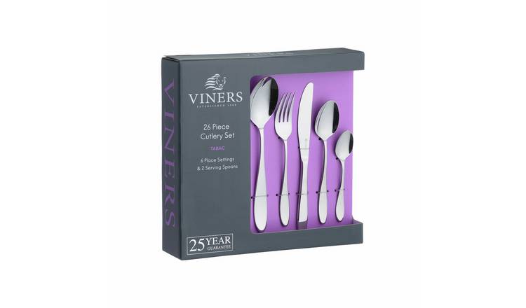 Viners Tabac 26 Piece Stainless Steel Cutlery Set