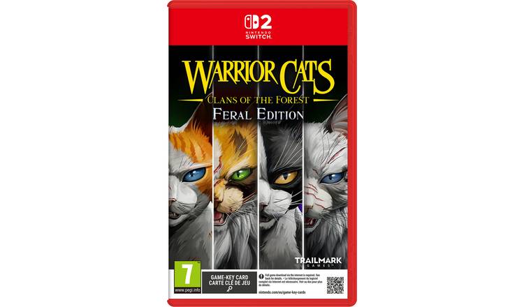 Warrior Cats Clans of the Forest Feral Edition Nintendo Switch 2 Game Pre-Order