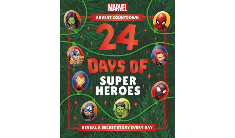Marvel 24 Day Super Heroes Secret Stories Advent Countdown