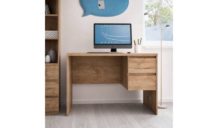 Furniture To Go Fribo 2 Drawer Gaming Desk - Light Wood