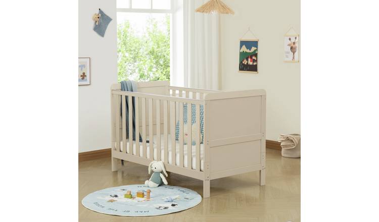 Babymore Caro Urban Cot Bed - Cashmere