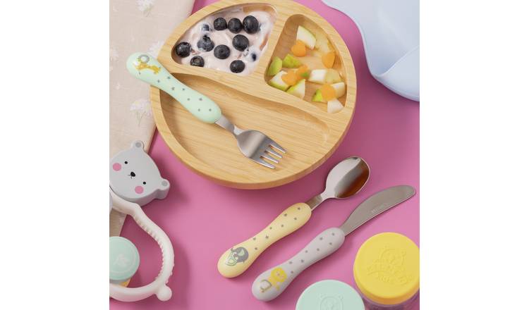 Viners 3 Piece Stainless Steel Toddler Cutlery Set
