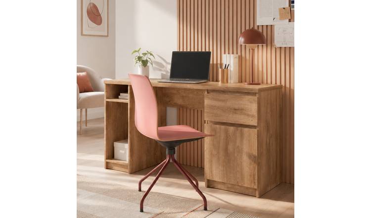 Furniture To Go Fribo 1 Drawer Desk - Light Wood