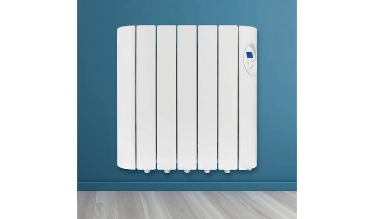 Futura 900W Wall Mounted Oil-Filled Electric Radiator 57cm - White