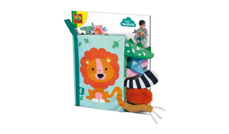 SES Creative Animal Tails Soft Book Sensory Toy