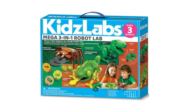 4M Mega Robot Lab - 8 Years +