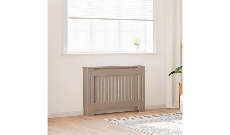 Walplus Pack of 2 Wood Radiator Cover - Sonoma Oak - 112 x 19 x 81.5 cm