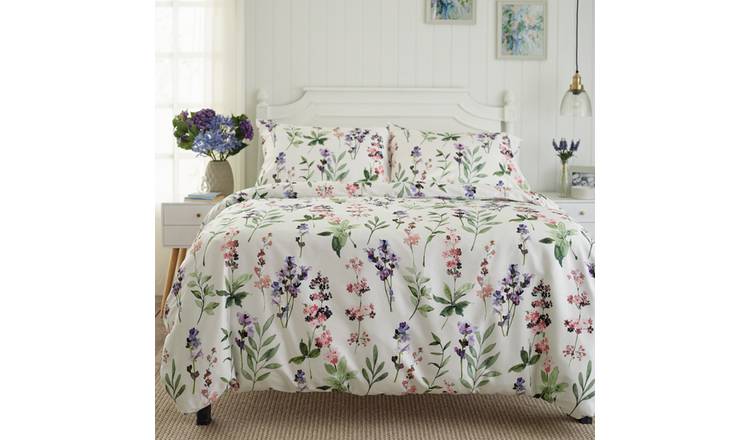 Deyongs Cottage Garden Floral Printed Duvet Set - Double