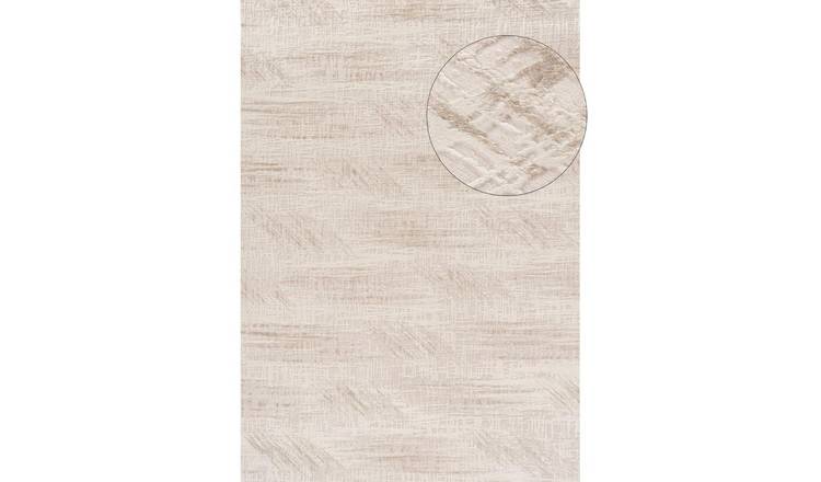 The Rugs Beige Carmel Abstract Rug - 120 x 170cm