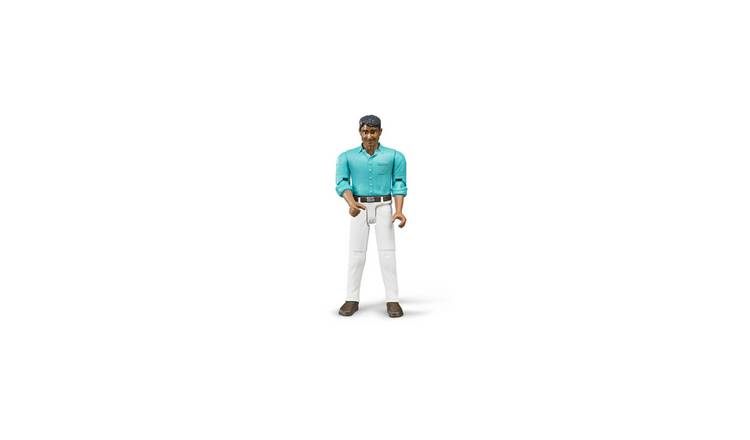 Bruder BWorld 1:16 Man Figure White Jeans - Age 3+