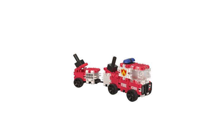 Clics Bucket Fire Edition STEM Building Set Childrens Construction Toy - Age 6+