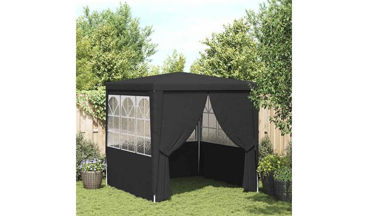 Walplus 2.5 x 2.5 m 90gsm Professional Party Tent Side Walls - Anthracite