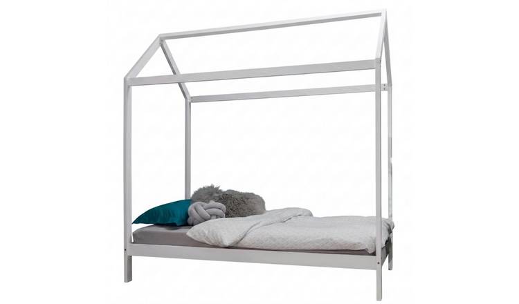 Noa & Nani Jansen Scandinavian Single Bed Frame - White