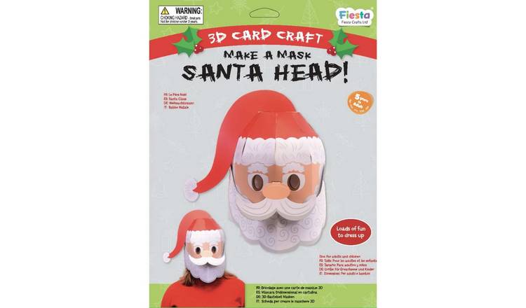 Fiesta Crafts Santa Mask - 5 Years +