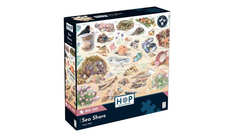 The House of Puzzles Sea Shore BIG 500 Piece Jigsaw Puzzle